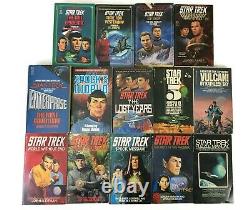 STAR TREK Original Series Pocket PAPERBACK Book Lot of 55 Sci-Fi Movie SPOCK