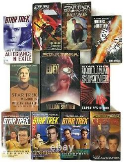 STAR TREK Original Series Pocket PAPERBACK Book Lot of 55 Sci-Fi Movie SPOCK