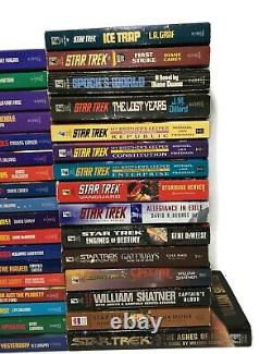 STAR TREK Original Series Pocket PAPERBACK Book Lot of 55 Sci-Fi Movie SPOCK