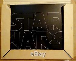 STAR WARS 1977 Original Promotional movie Exhibitor Book + Box. Extremely rare