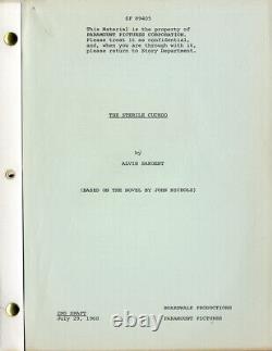 STERILE CUCKOO, THE (Jul 29, 1969) 2nd Draft film script by Alvin Sargent