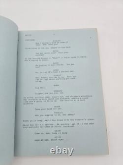 STICK / Elmore Leonard 1983 Screenplay, Burt Reynolds & Candice Bergen film