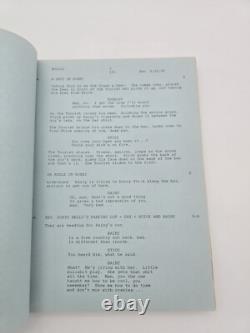 STICK / Elmore Leonard 1983 Screenplay, Burt Reynolds & Candice Bergen film