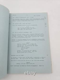 STICK / Elmore Leonard 1983 Screenplay, Burt Reynolds & Candice Bergen film