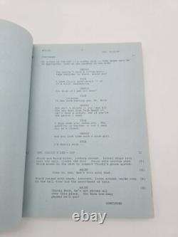 STICK / Elmore Leonard 1983 Screenplay, Burt Reynolds & Candice Bergen film