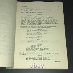 STING II 1981 Original Movie Script Universal First Draft 119 Pages White COA