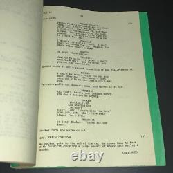 STING II 1981 Original Movie Script Universal First Draft 119 Pages White COA