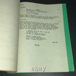 STING II 1981 Original Movie Script Universal First Draft 119 Pages White COA