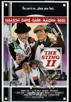 STING II 1981 Original Movie Script Universal First Draft 119 Pages White COA