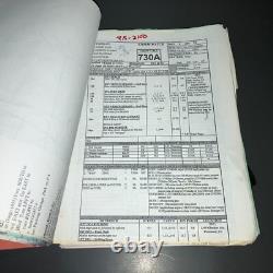 STORM WATCH (2001) Production Draft Movie Script Color Revisions Call Sheets