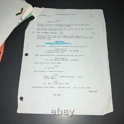 STORM WATCH (2001) Production Draft Movie Script Color Revisions Call Sheets