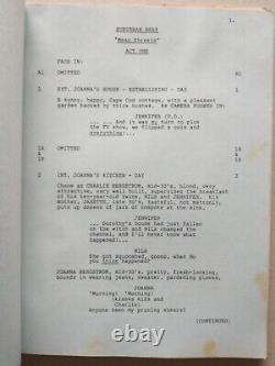 SUBURBAN BEAT (1985) Original TV Movie Script / Dee Wallace, Shelley Fabares