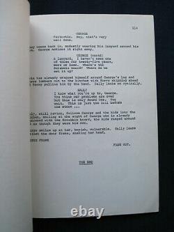 SUE GRAFTON ORIGINAL SCRIPT for SEX & THE SINGLE PARENT with DVD of the Film