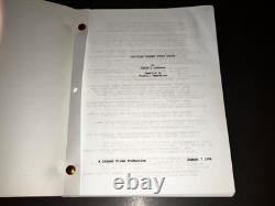 SUNSET STRIP (1998) Original ICM Movie Script Linson Films Randall Jahnson