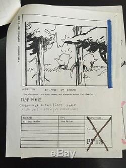 SUPER RARE! EWOKS BATTLE FOR ENDOR Original 1985 Movie Storyboards Star Wars