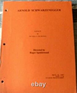 S. W. A. T. Arnold Schwarzenegger Movie Script Draft 2.0a April 18th 1997