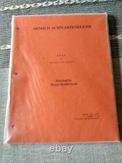 S. W. A. T. Arnold Schwarzenegger Movie Script Draft 2.0a April 18th 1997