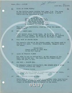 Sal Mineo TONKA Original screenplay for the 1958 film #146435