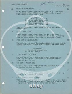 Sal Mineo TONKA Original screenplay for the 1958 film #146435