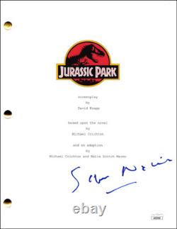 Sam Neill Signed Autograph Jurassic Park Full Movie Script Screenplay with JSA COA