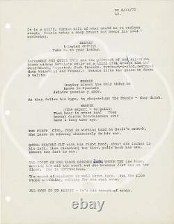 Sam Peckinpah BRING ME THE HEAD OF ALFREDO GARCIA Original screenplay #158698