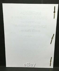 Sam Raimi Signed'Ash vs Evil Dead' Full Movie Script PSA AE94310