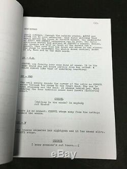 Sam Raimi Signed'The Evil DeadBook of The Dead' Full Movie Script PSA AE94311