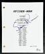 Sam Raimi Autograph Signed Spider-man Movie Script Beckett Bas