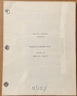 Samuel Peeples Star Trek Beyond the Farthest Star Original film script