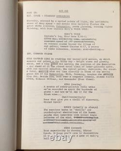 Samuel Peeples Star Trek Beyond the Farthest Star Original film script