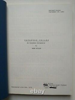 Savannah Smiles (1980) Original Movie Script / Bridgette Andersen