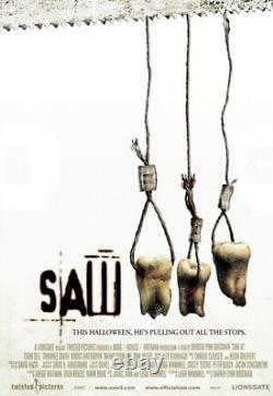 Saw 3 Film Hand Signed Script Cast Creative Shawnee Smith Horror Bloody Rare Coa