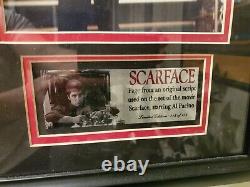 Scarface Original Set Used Movie Script Page #113 of 158 collections with COA