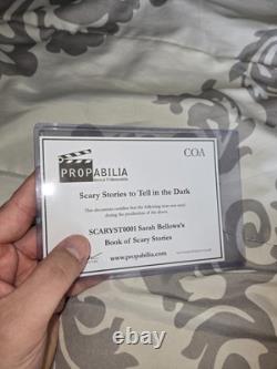 Scary Stories To Tell In The Dark Movie Prop -Sarah Bellows Book Production Used