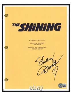 Shelley Duvall Signed Autograph The Shining Movie Script Screenplay Beckett COA