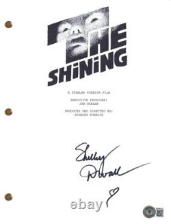 Shelley Duvall The Shining Signed Autograph Movie Script Screenplay Beckett