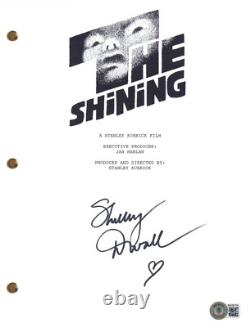 Shelley Duvall The Shining Signed Autograph Movie Script Screenplay Beckett