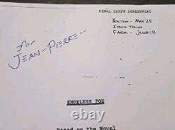 Shoeless Joe Field of Dreams Signed Film Script Dwier Brown Final Screen Play