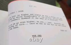 Shoeless Joe Field of Dreams Signed Film Script Dwier Brown Final Screen Play