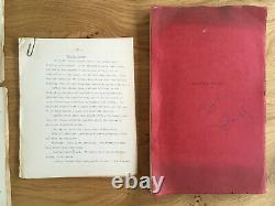 Sid James Carry On Actor Double Bunk Original Film Script & Story by John Foley