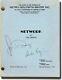 Sidney Lumet Network Original Screenplay For The 1976 Film Signed By #136010