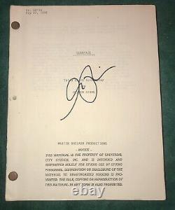 Signed AL PACINO, Original 3rd Draft #00766 May 17, 1982 SCARFACE Movie Script