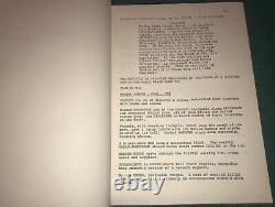 Signed AL PACINO, Original 3rd Draft #00766 May 17, 1982 SCARFACE Movie Script