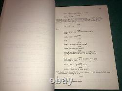 Signed AL PACINO, Original 3rd Draft #00766 May 17, 1982 SCARFACE Movie Script