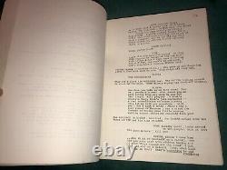 Signed AL PACINO, Original 3rd Draft #00766 May 17, 1982 SCARFACE Movie Script