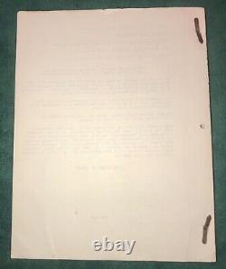 Signed AL PACINO, Original 3rd Draft #00766 May 17, 1982 SCARFACE Movie Script