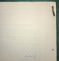 Signed AL PACINO, Original 3rd Draft #00766 May 17, 1982 SCARFACE Movie Script