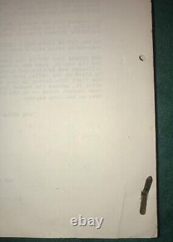 Signed AL PACINO, Original 3rd Draft #00766 May 17, 1982 SCARFACE Movie Script