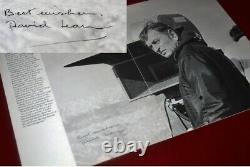 Signed DAVID LEAN AUTOGRAPH, Ryan's Daughter Movie Program, BOOK, COA UACC DVD