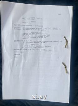 Signed Film Screenplay Batman The Dark Knight (Original) (Authenticated)